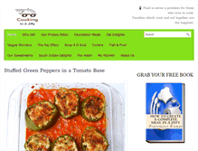 Tablet Screenshot of cookinginajiffy.com